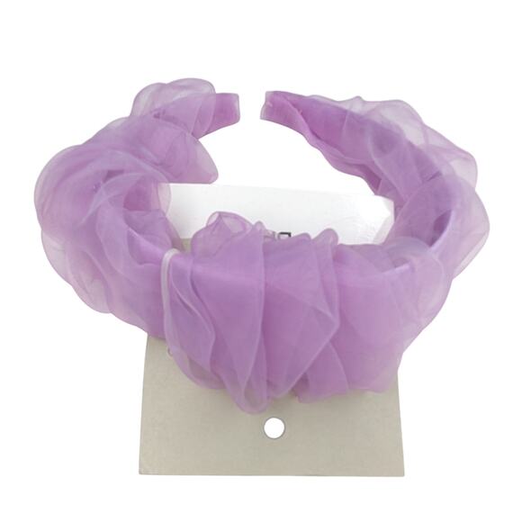 Girls Purple Tulle Headband by BP - Picture 1 of 6